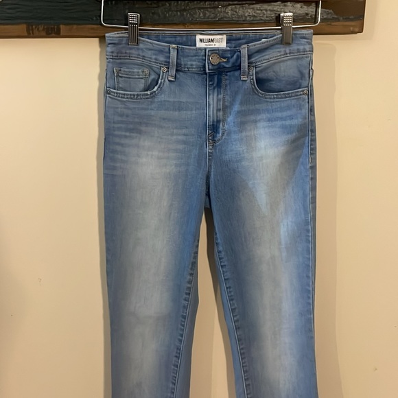 William Rast High Rise Slim Straight Jeans Size 25 JR - Picture 3 of 16